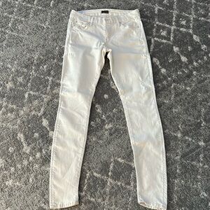 Mother jeans size 28. Cream color 30” inseam